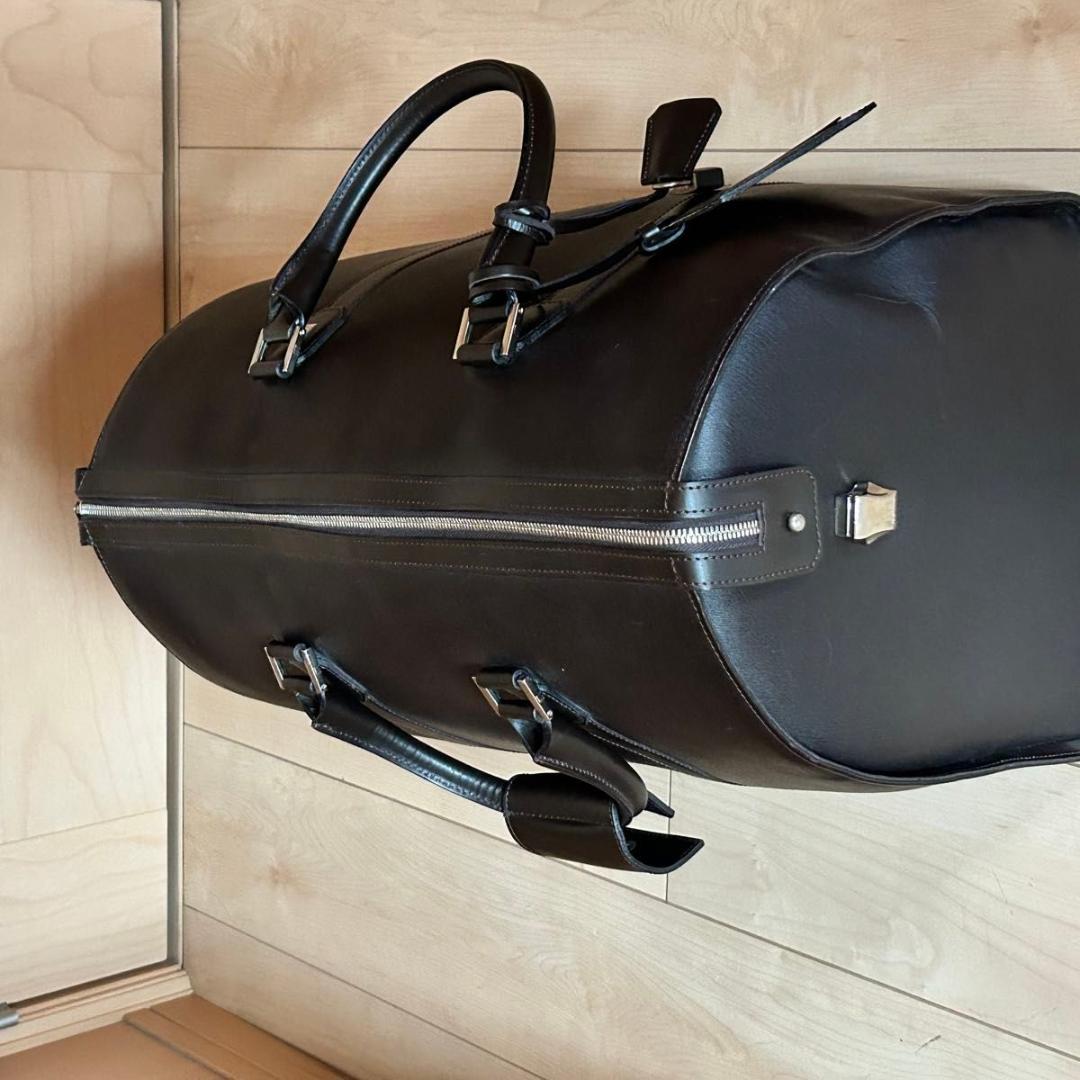 【極美品】Dunhill ダンヒル ボストンバッグ レザー 2WAY ブラック