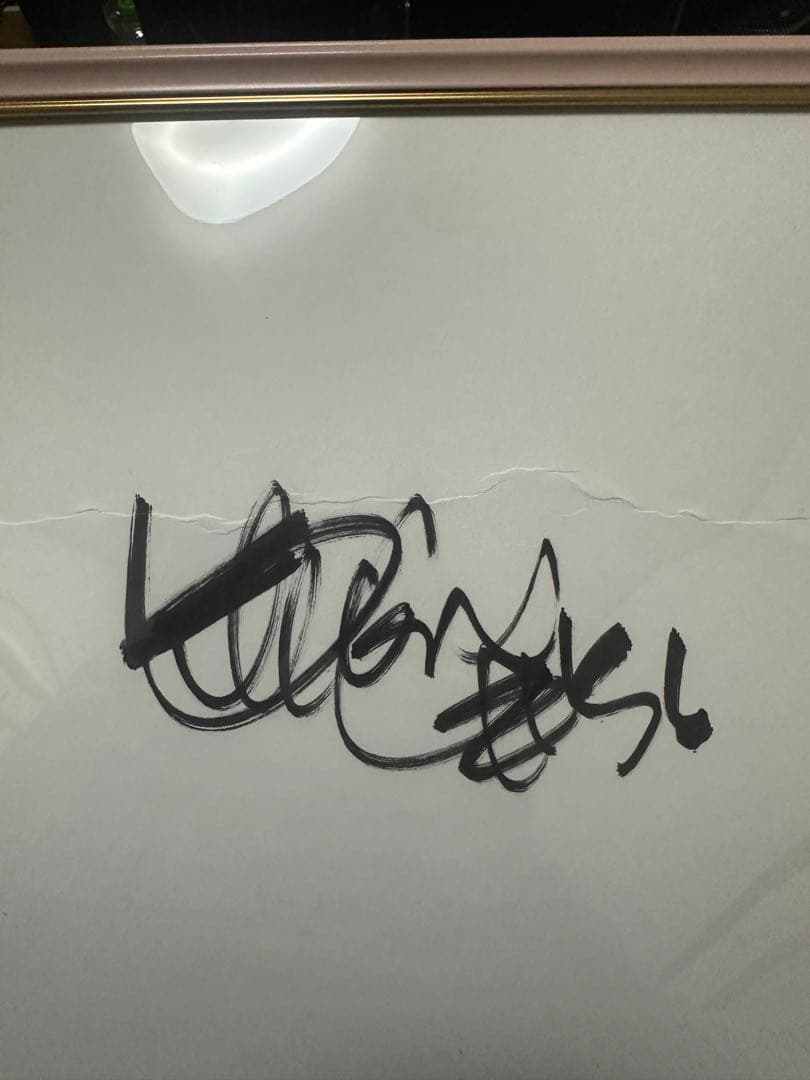 イチロー　直筆サイン　色紙