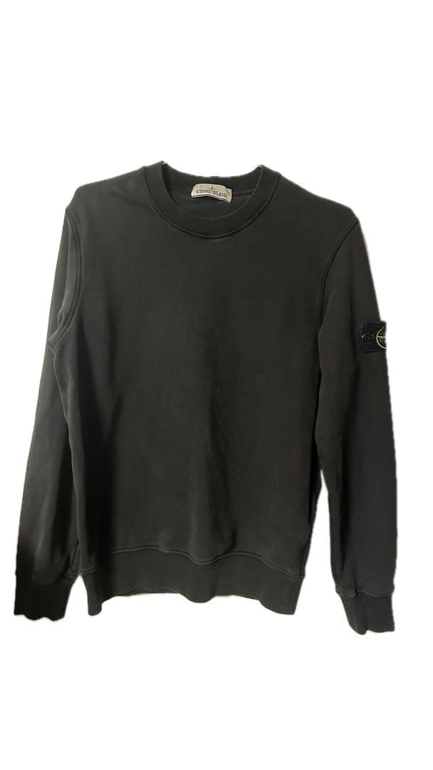 STONE  ブラック　スウェット