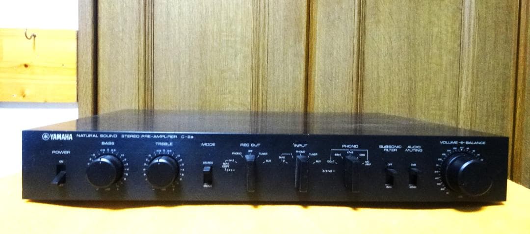 ヤマハ　プリアンプ　C-2a　整備済み　美品！！