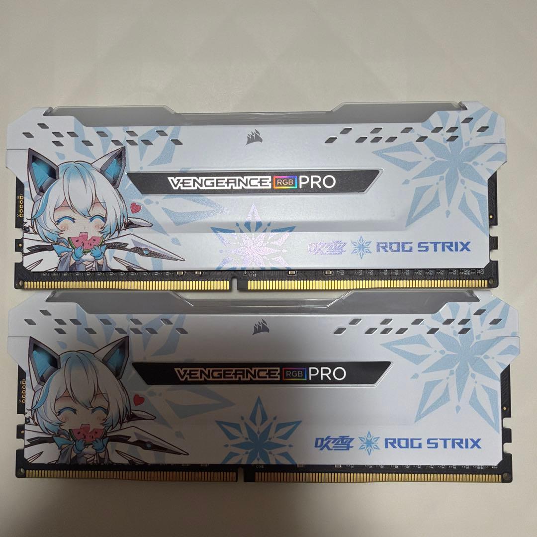 SPECTRIX ROG STRIX 吹雪DDR4-3600MHz 16GB×2