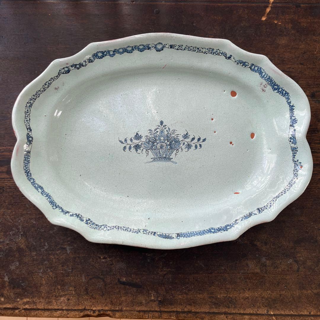 フランス　19世紀　キュノワール　大皿