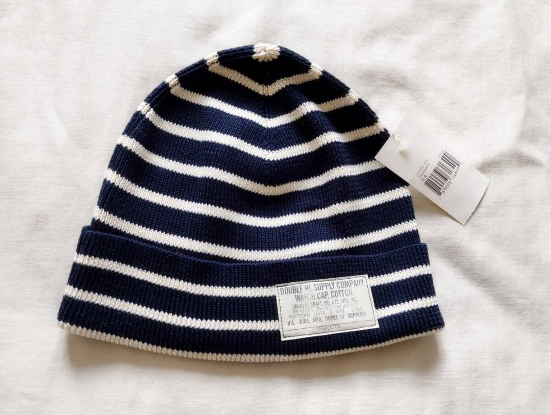 RRL ダブルアールエル US NAVY ワッチキャップ　ビーニー 未使用