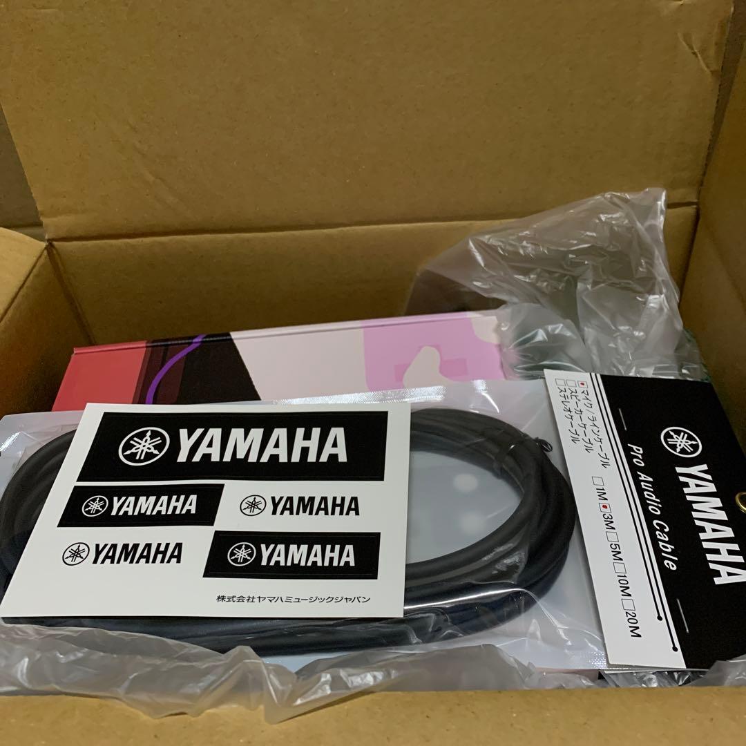 ヤマハ ライブストリーミングミキサー+マイクケーブル　セット