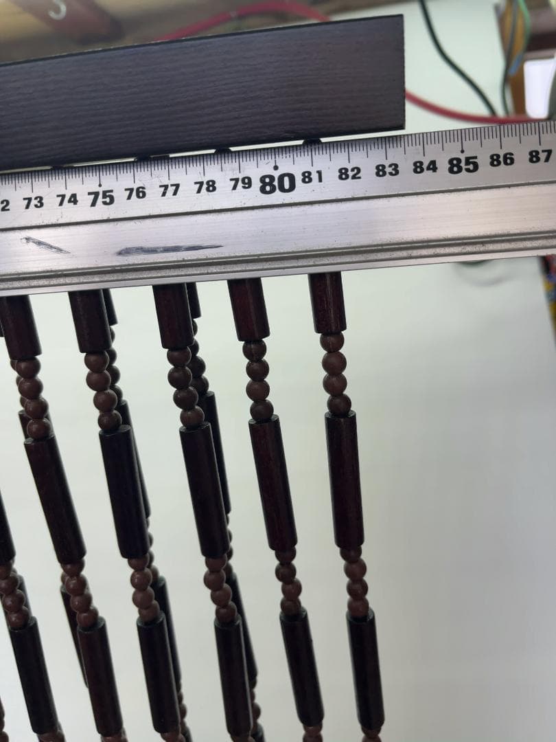 玉のれん　開閉式　すだれ　アンティーク　02c19