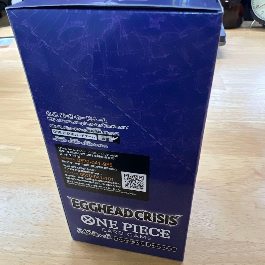 エッグヘッドクライシスbox 新品未開封テープ付き