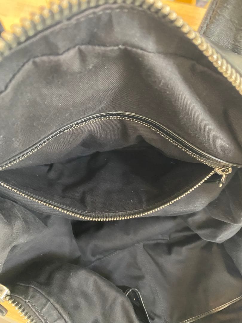 GIVENCHY 2way ナイチンゲール ボストンバッグ レザー劣化&シワ有り