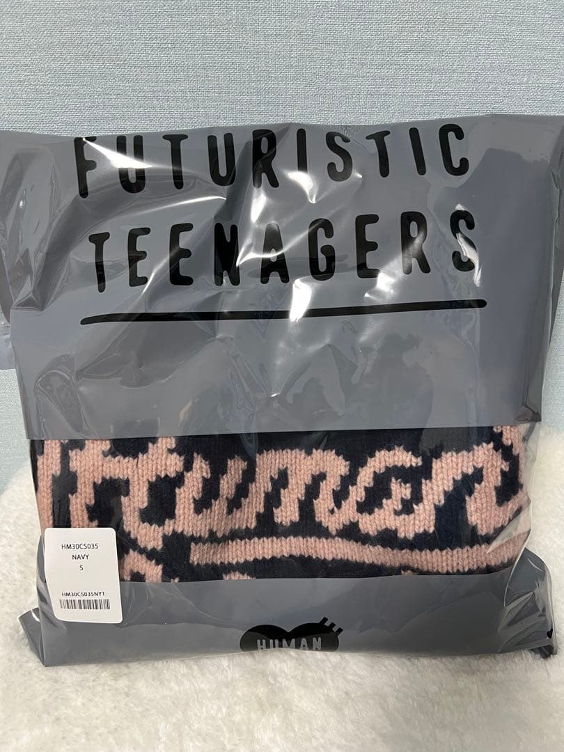 Human Made HEART KNIT SWEATER ネイビー