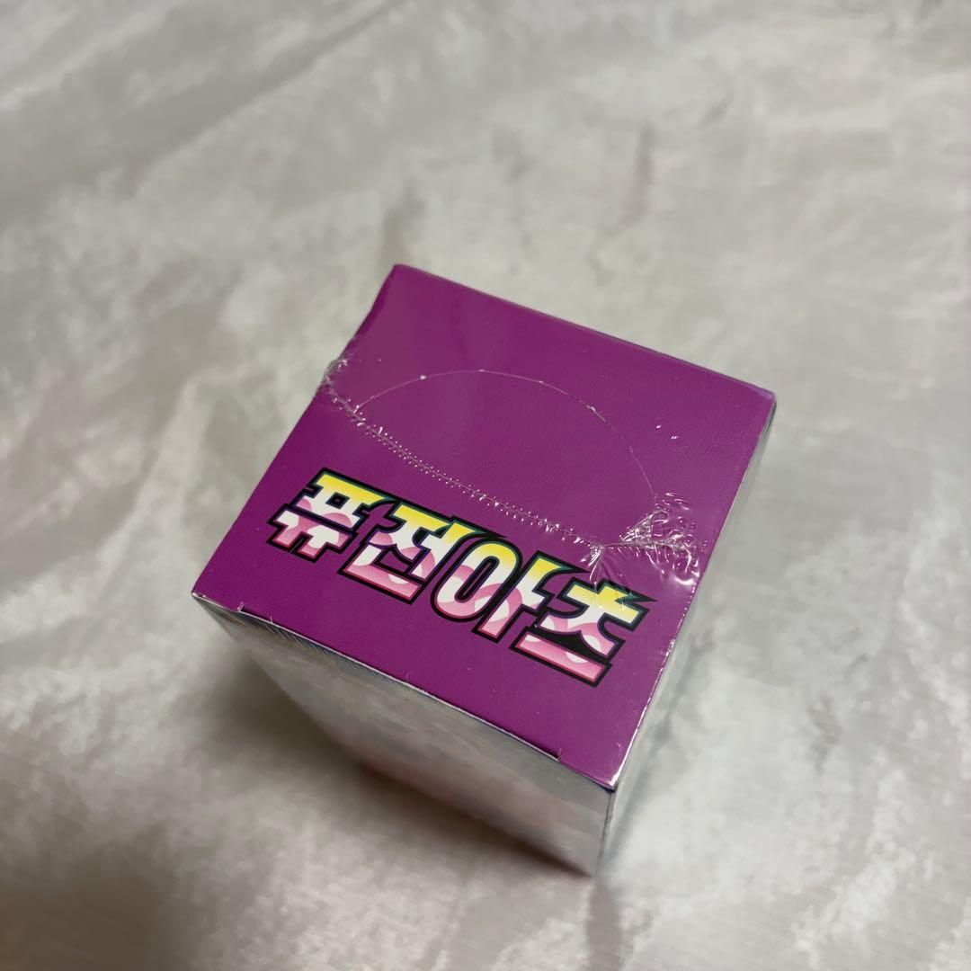 ポケモンカード 未開封BOX シュリンク付き フュージョンアーツ 韓国 ポケカ