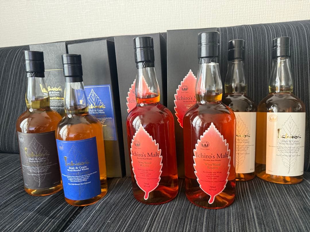閉店セール開催中‼️Ichiro's Malt ウイスキー6本セット