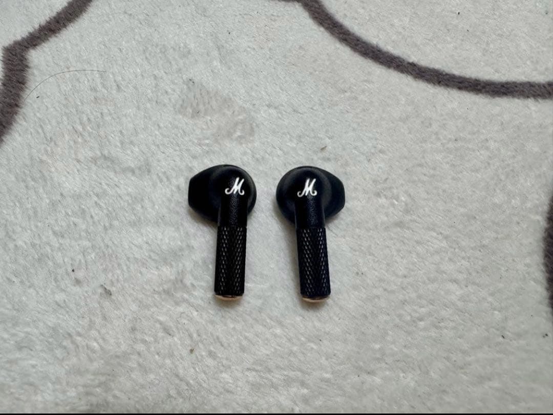 Marshall ワイヤレスイヤホン ブラック