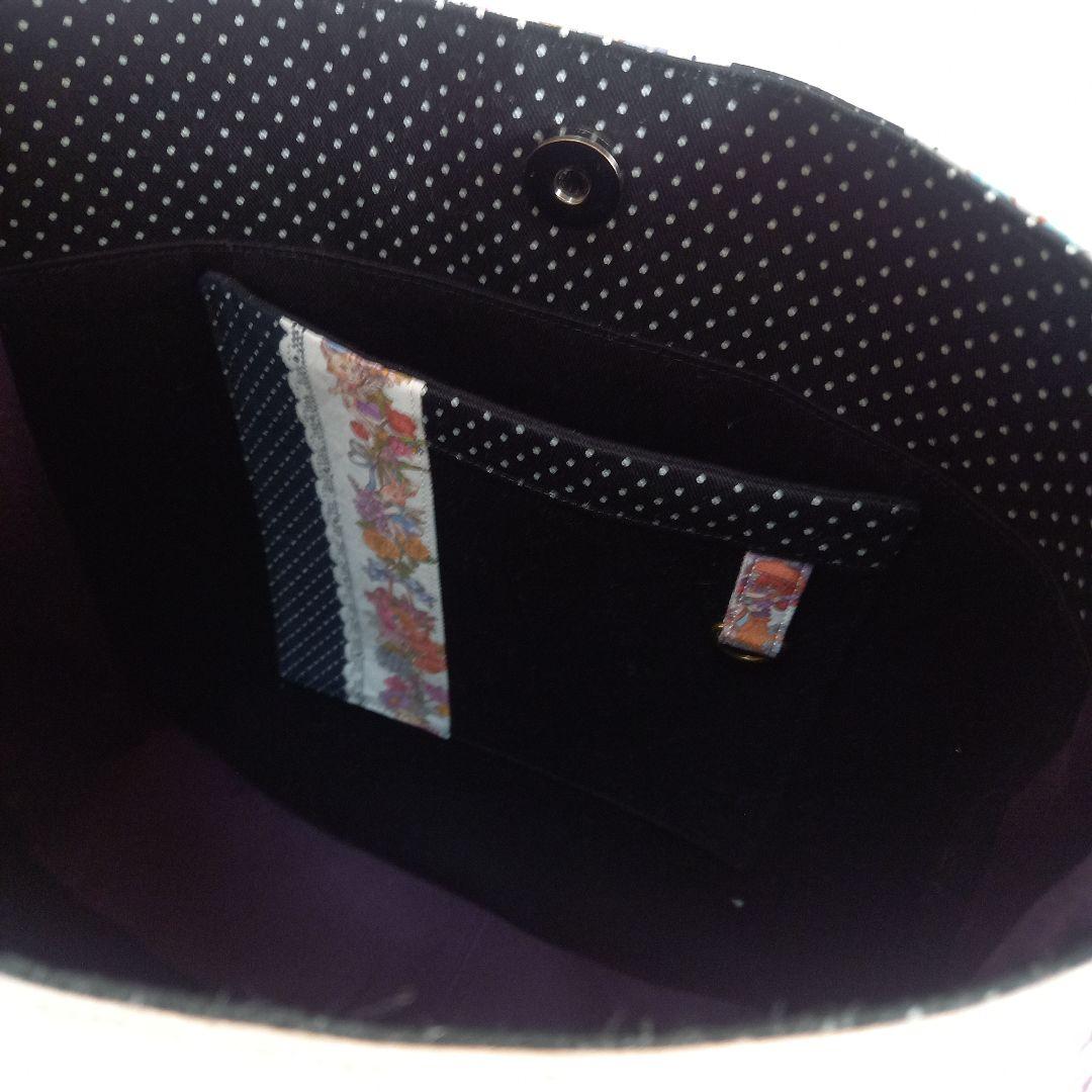 ジョリーフルール バルーントートバッグ ハンドメイド