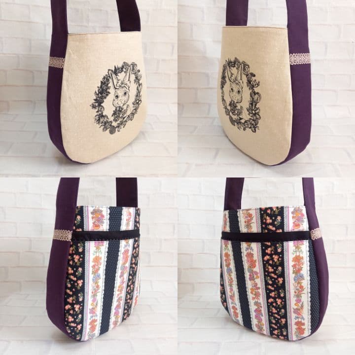 ジョリーフルール バルーントートバッグ ハンドメイド