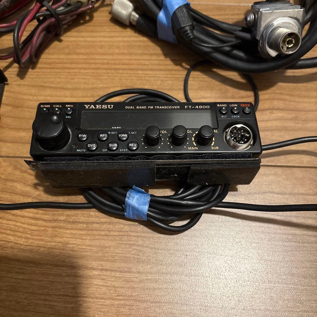 YAESU FT-4800 144&430MHz 車載