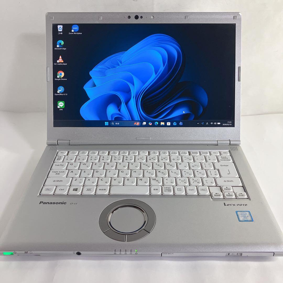 Let's note LV7 Core i7-8世代/16GB/SSD512GB