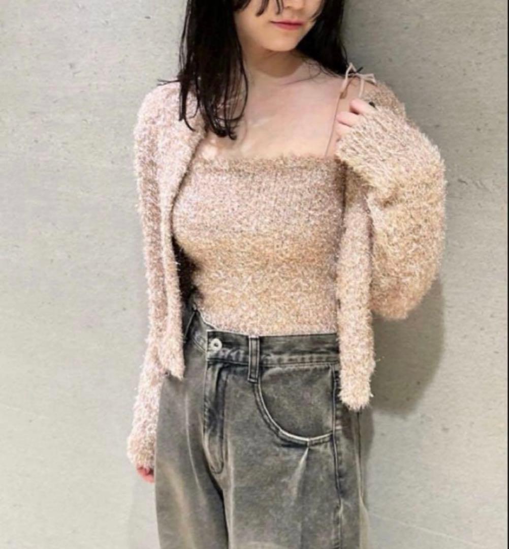 FRAY I.D ピンク カーディガン Z5609、ワンピースセット