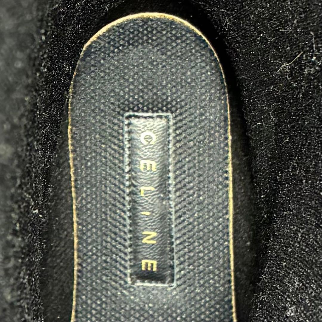 セリーヌ レインブーツ ブラック