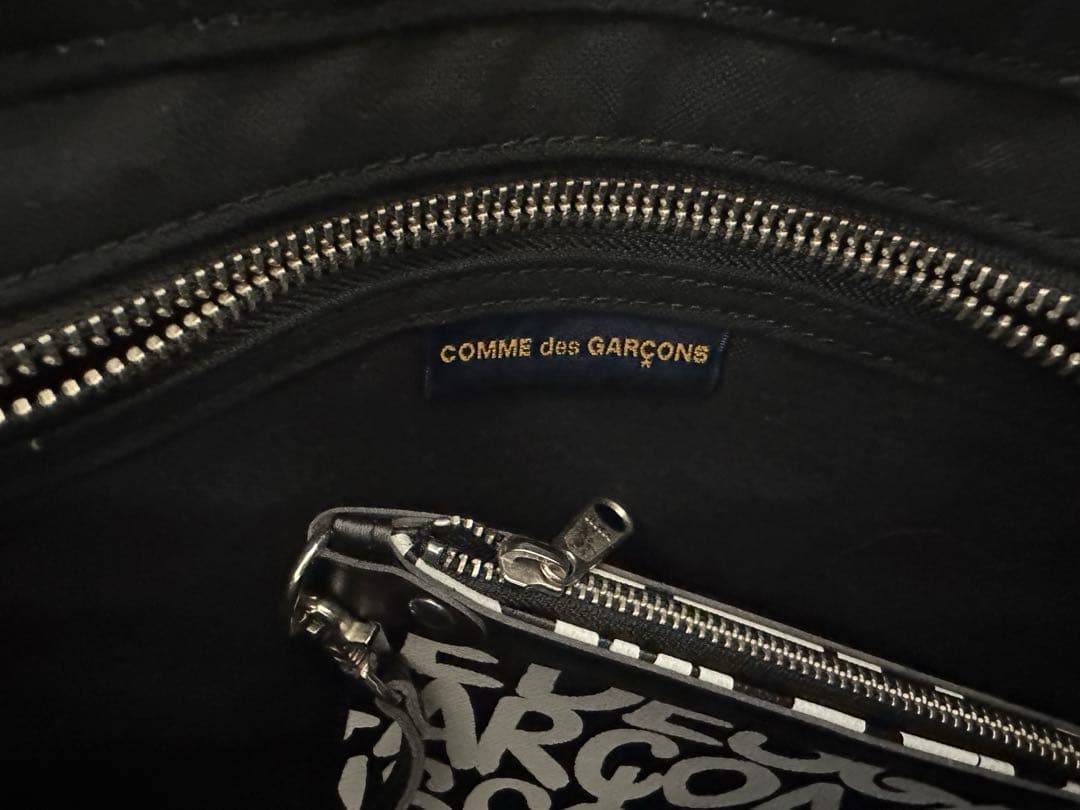 t*a様 COMME des GARÇONS ロゴエコバッグ