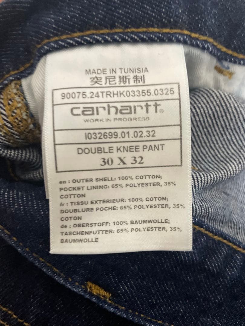 Carhartt WIP カーハート　ダブルニーパンツ　30×32