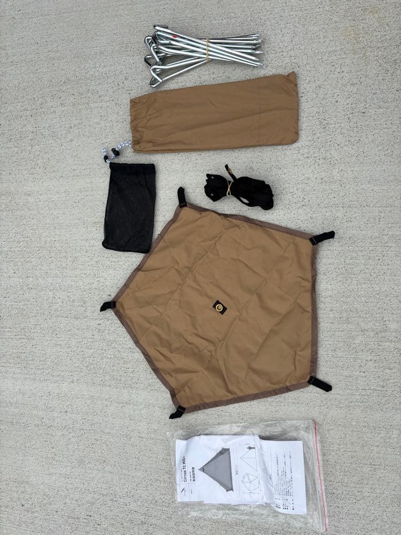 テンマクデザイン　サーカスtc mid + 美品　1度宿泊で使用