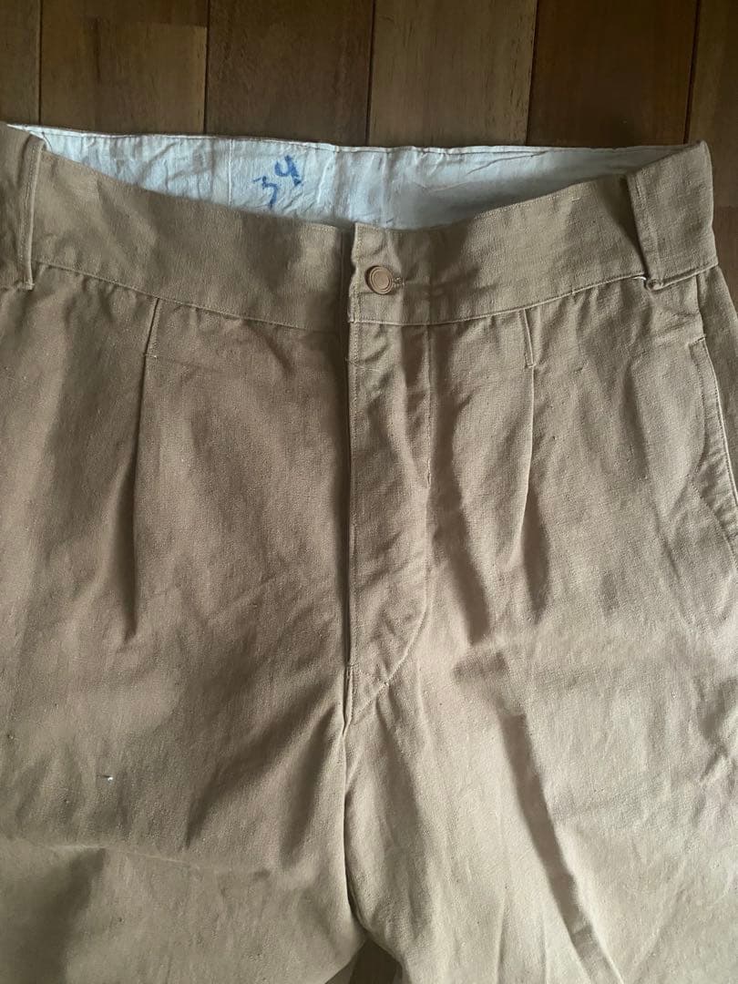 30s〜40sフレンチヴィンテージ　ワーク　ジョッパーズ　パンツ メティス