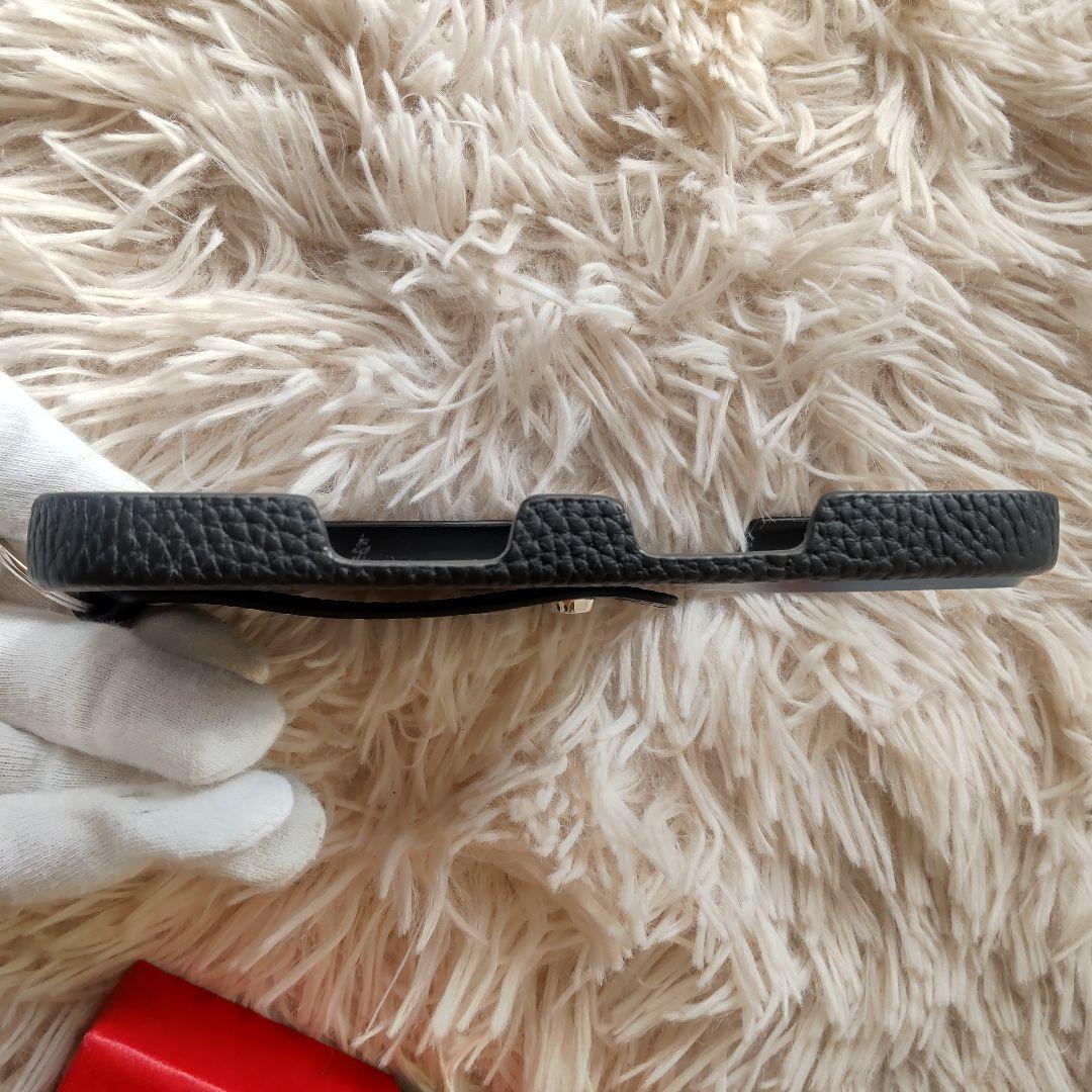 超極美品✨ボナベンチュラ iPhone 17pro ブラック シルバー ハンドル