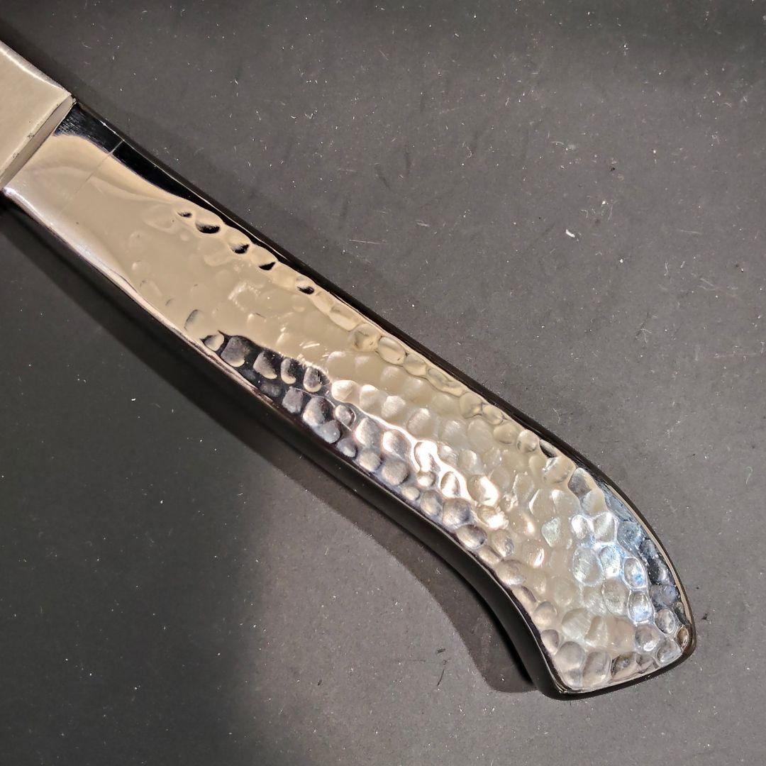 木屋 エーデルワイス鋼EV オールステンレス 三徳包丁 No.25 研ぎ済み