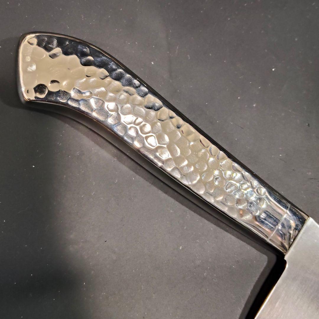 木屋 エーデルワイス鋼EV オールステンレス 三徳包丁 No.25 研ぎ済み