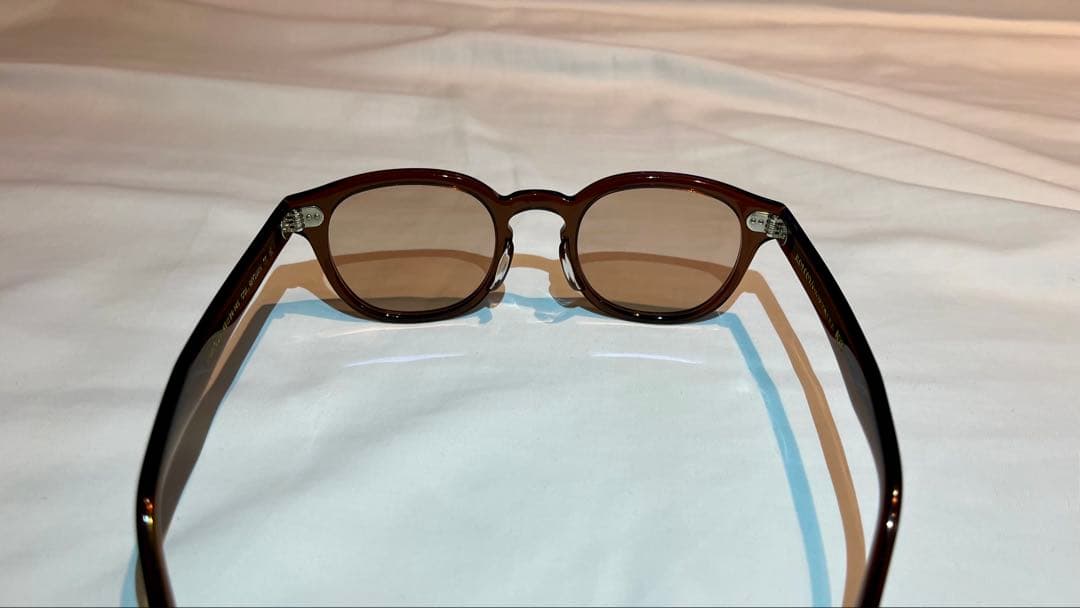 【moko】モスコット レムトッシュ 49 BROWN サングラス