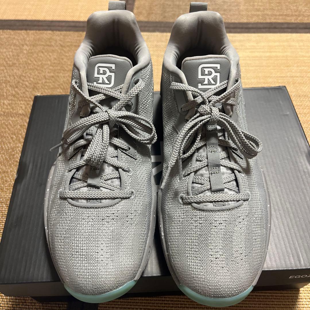 EGOZARU グレー バスケットボールシューズ 瀬川琉久