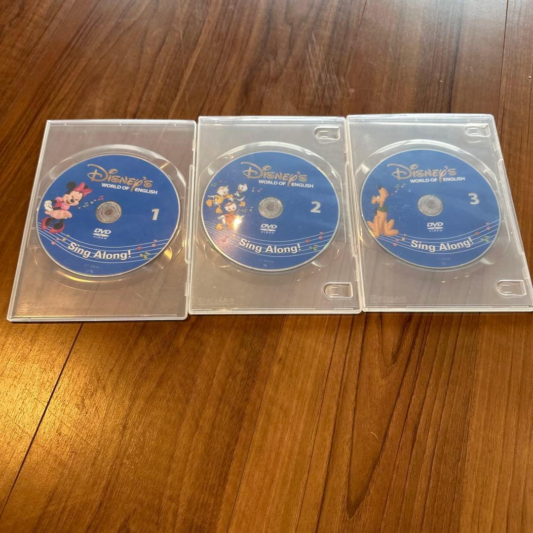 DWE プレイアロング　DVD 1から12