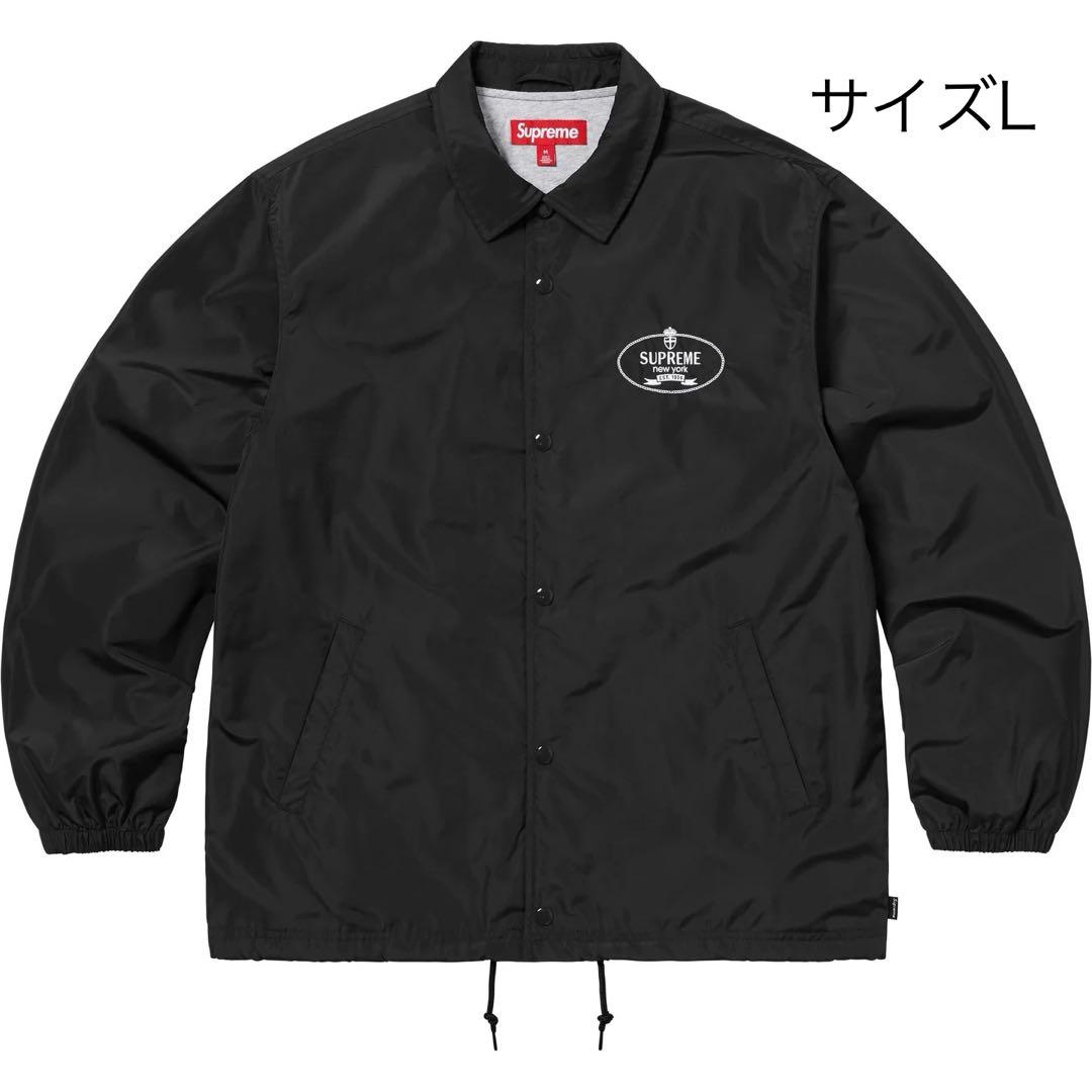 Supreme コーチジャケット ブラック　Prada
