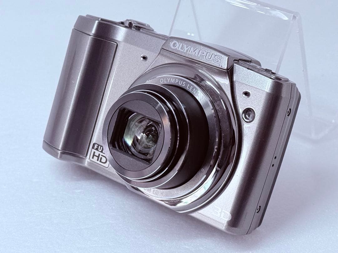 OLYMPUS SZ-20 シルバー 動作確認済 コンデジ FULL HD 3D
