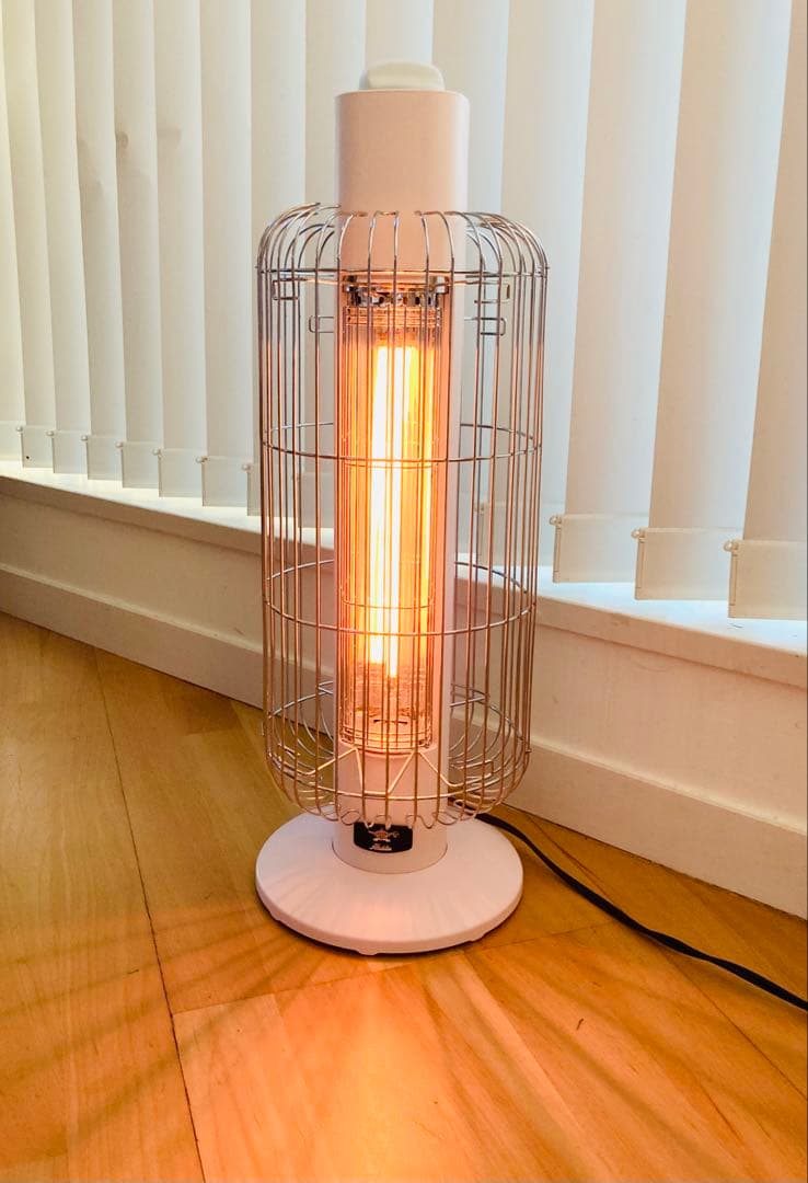 アラジン Aladdin 遠赤グラファイトヒーター　サクラピンク　2段切替 防滴