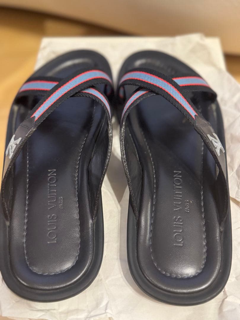 LOUIS VUITTON ルイ・ヴィトン クロスストラップ サンダル
