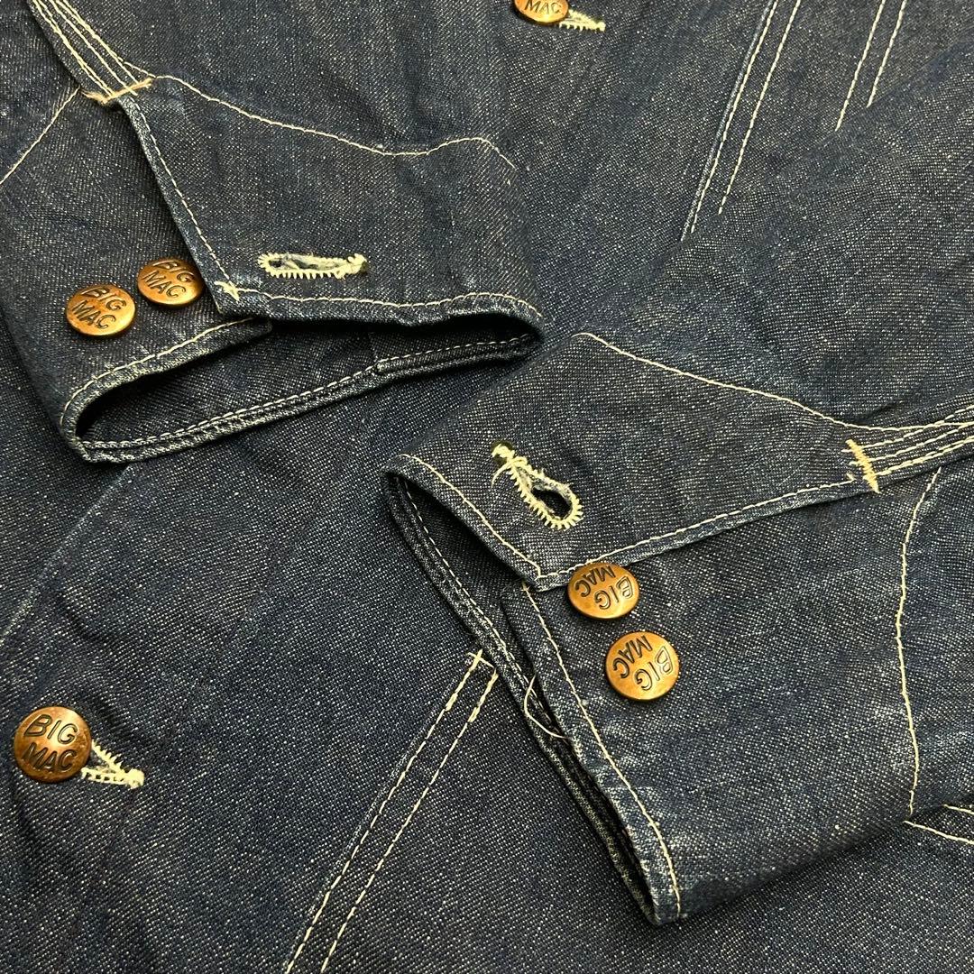 【美品】60s BIG MAC ビッグマック デニムカバーオール Penneys