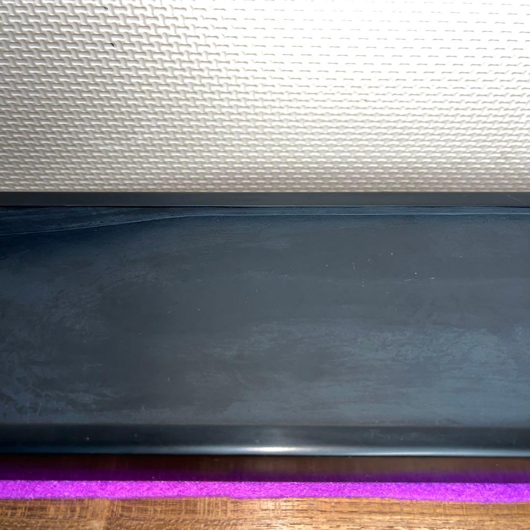 ⭕️ちず⭕️ 雨端硯　長方研　未使用に近い美品　27cm超え　雨端石紋綺麗