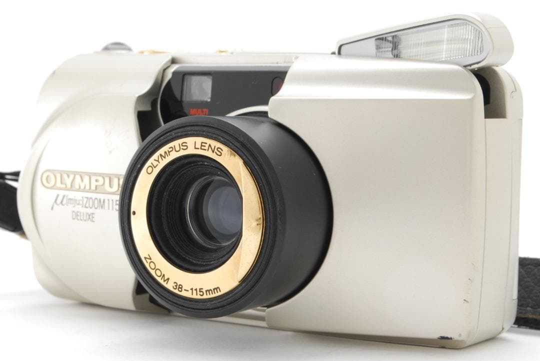 動作確認済 OLYMPUS μ ZOOM 115 dlxコンパクトフィルムカメラ
