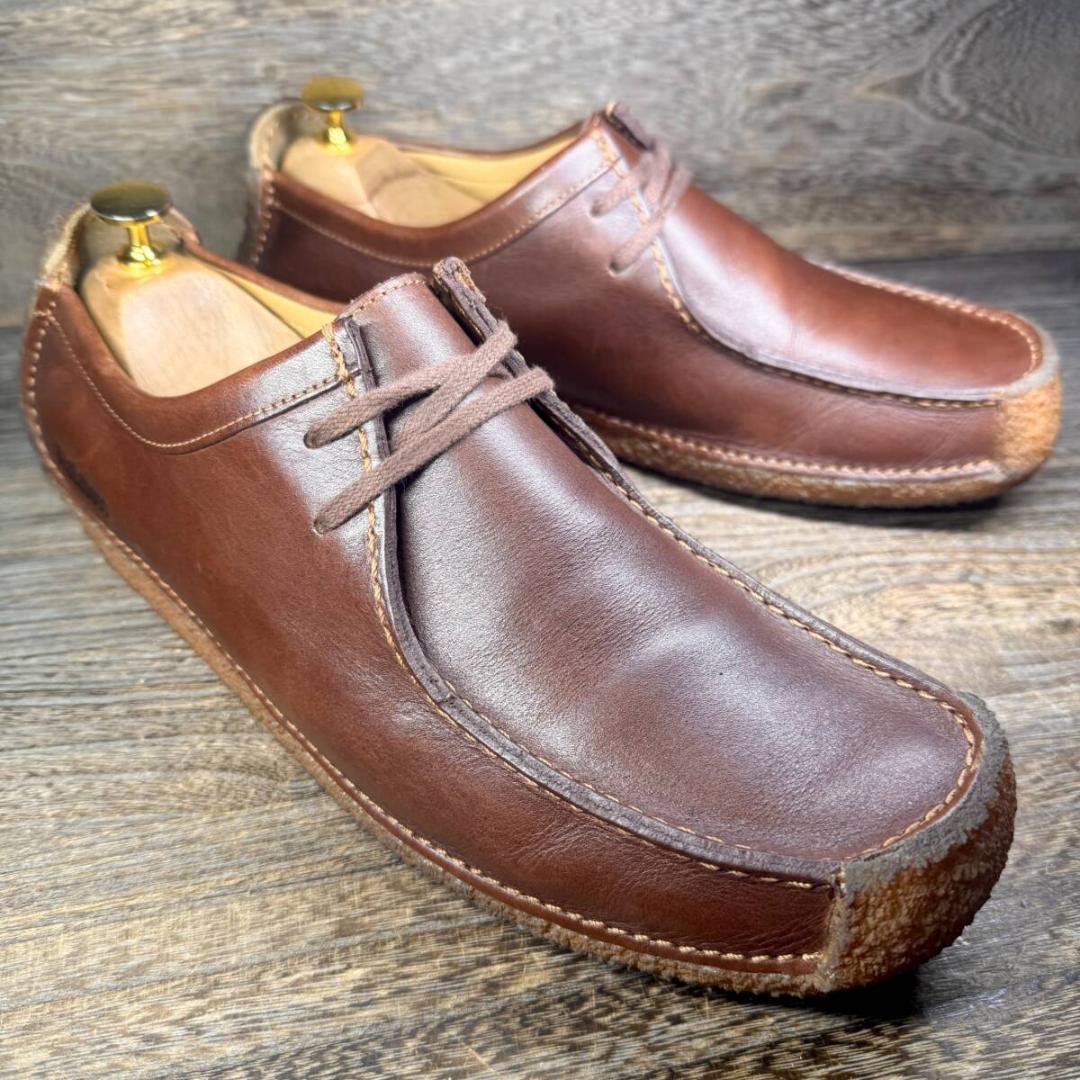 【美品】◆Clarks◆クラークス ナタリー 27.5cm カジュアルシューズ