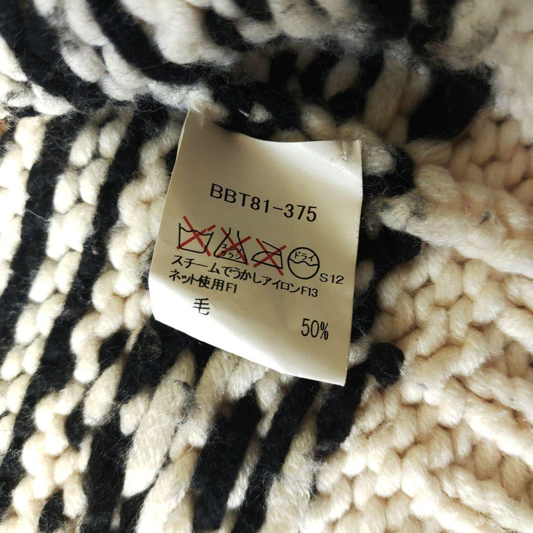 【ビッグロゴ】BURBERRY　バーバリーロンドン　カウチン　ニット