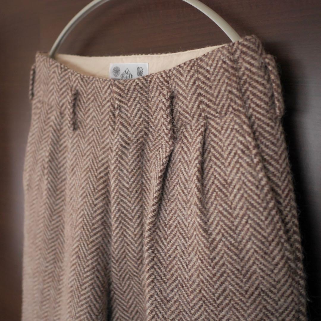 R&D.M.Co- オールドマンズテーラー ウールパンツ