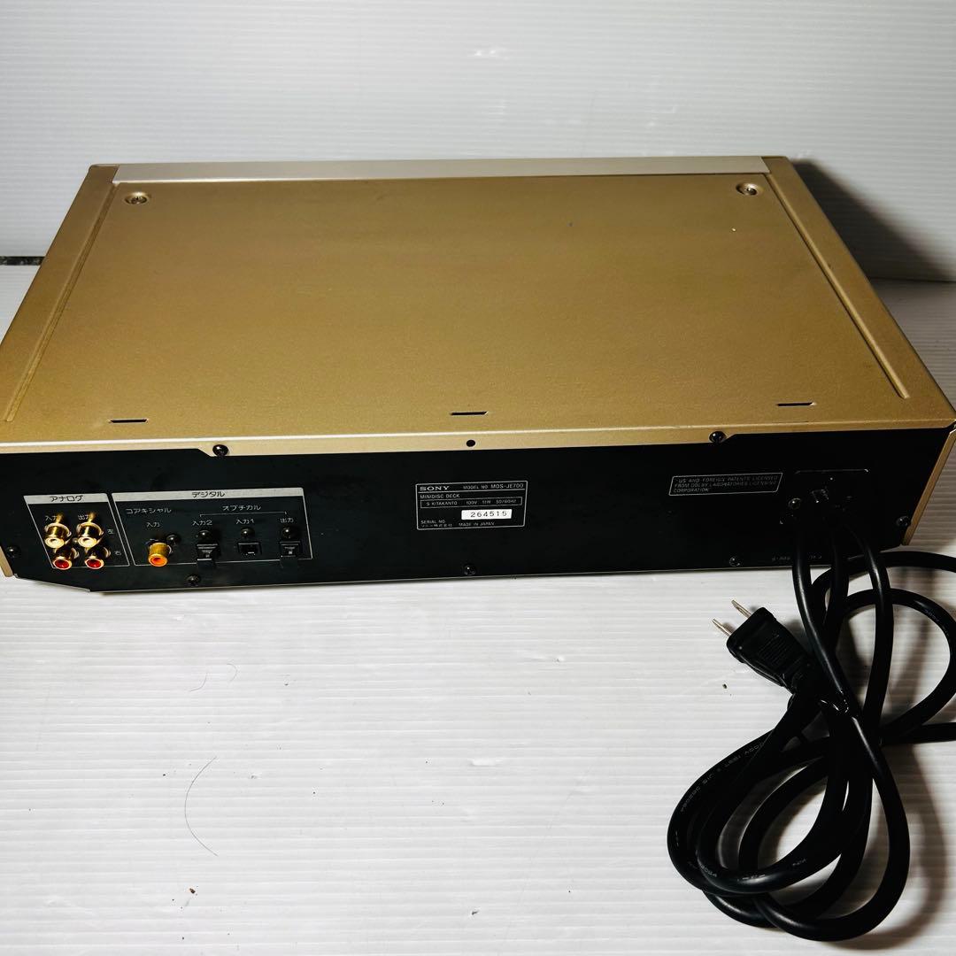 SONY MDプレーヤー　MDS-JE700(N)