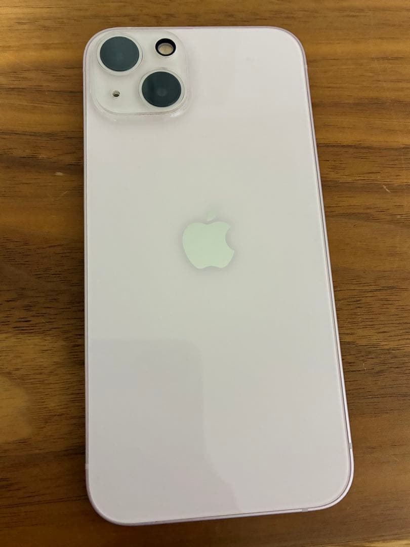 ト*ン様 iPhone 13ピンク バッテリー最大容量71%。