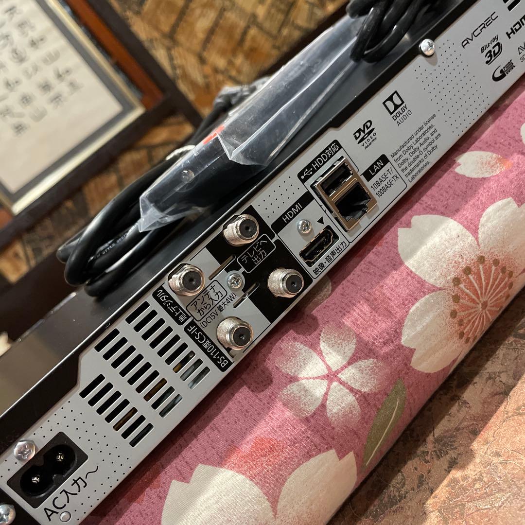 パナ DMR-BRS530 3D対応 15倍録画 500GB 新品リモ等付！