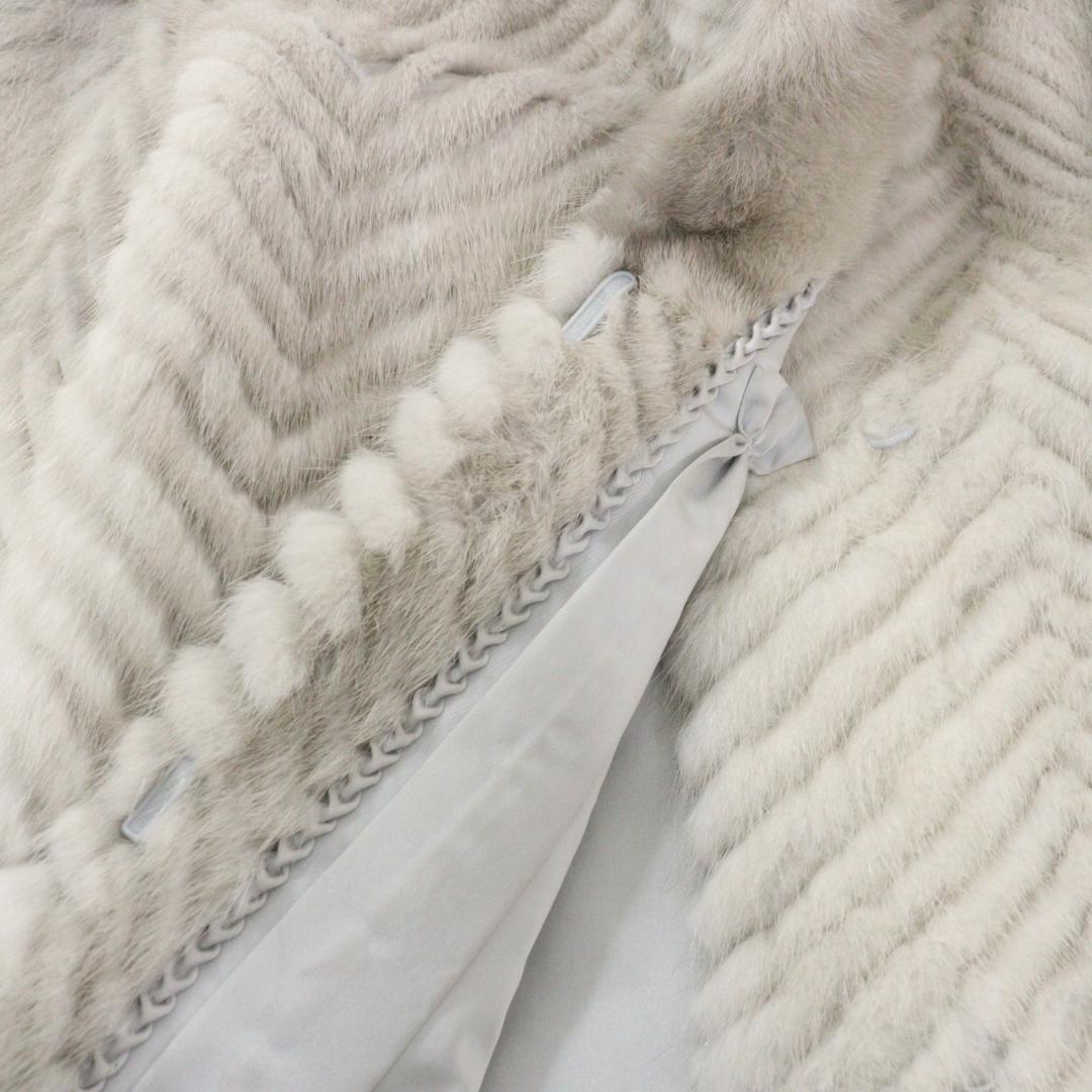 【らん】SAGA MINK サガミンク リアルファー コート 金タグ