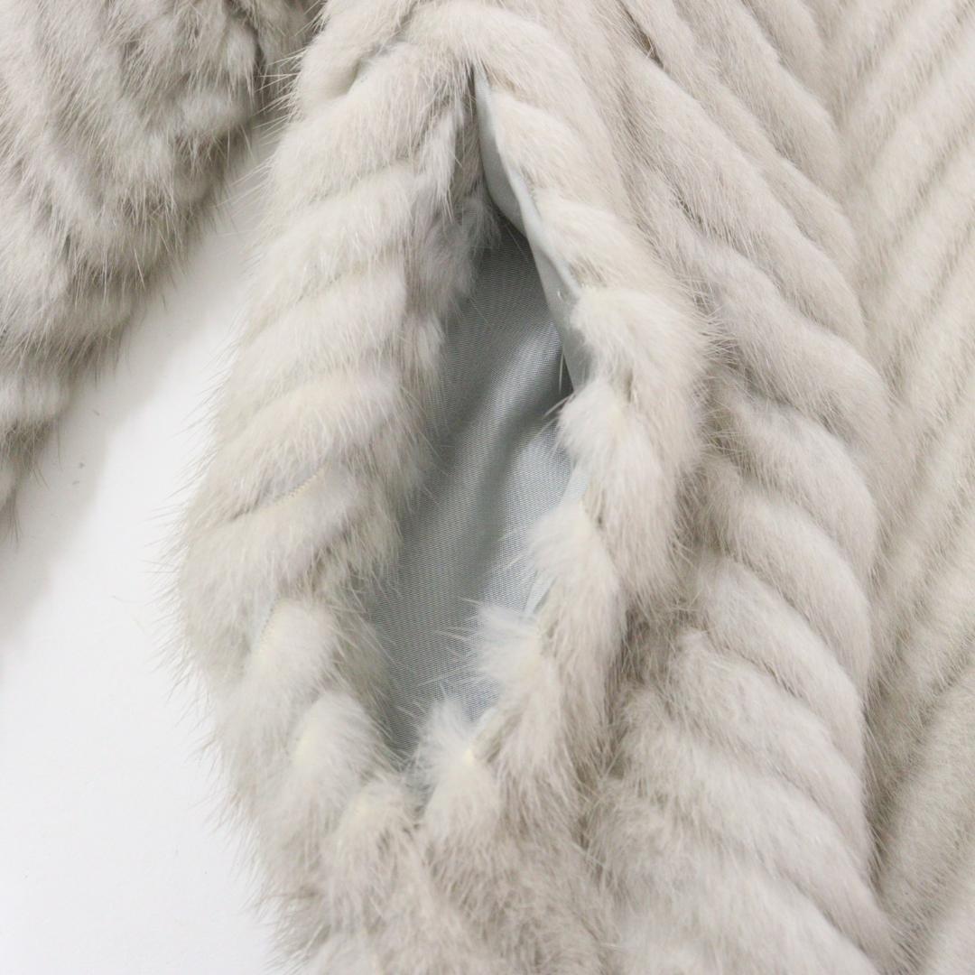 【らん】SAGA MINK サガミンク リアルファー コート 金タグ