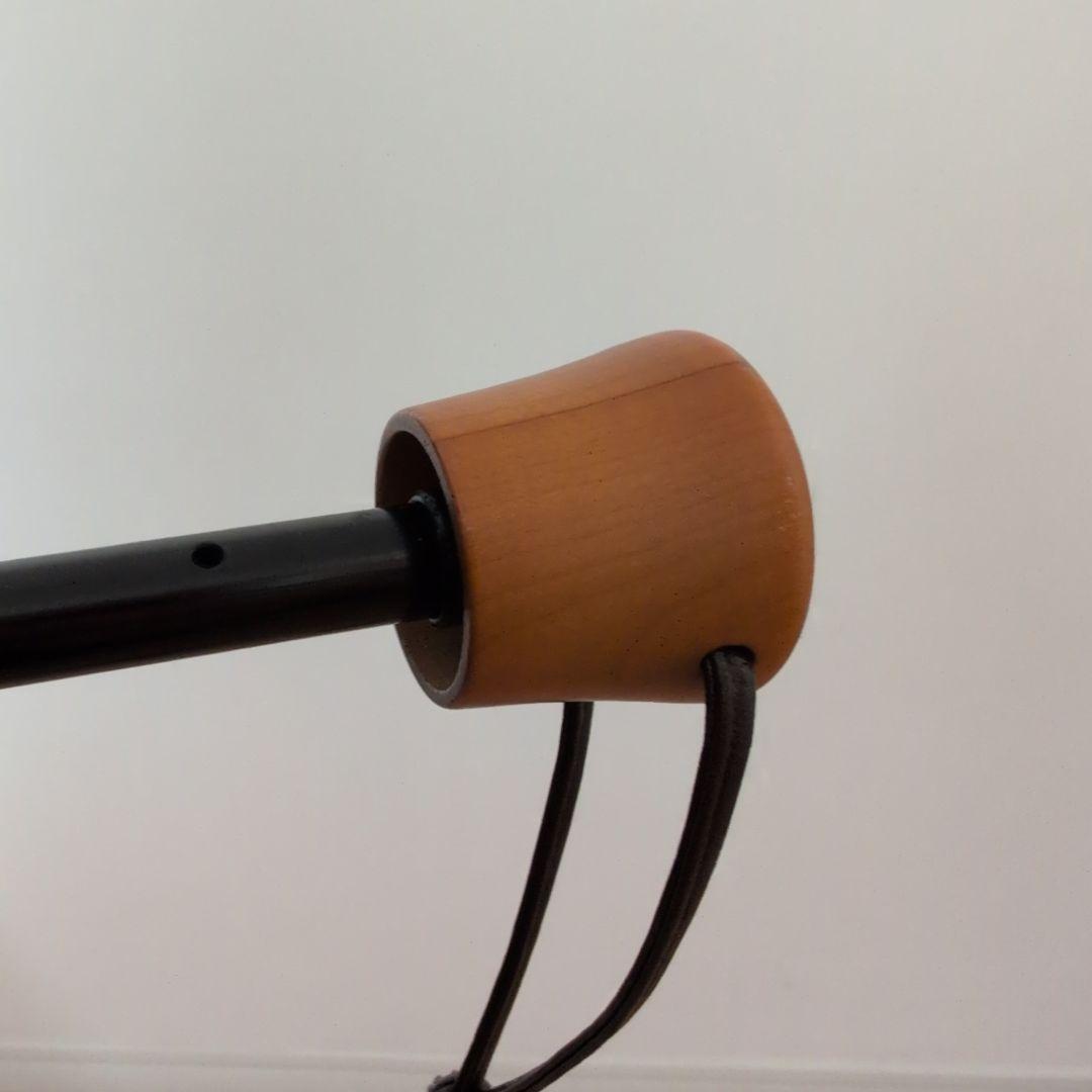 中古品 SUN BARRIER 100 折りたたみ日傘 ストライプ