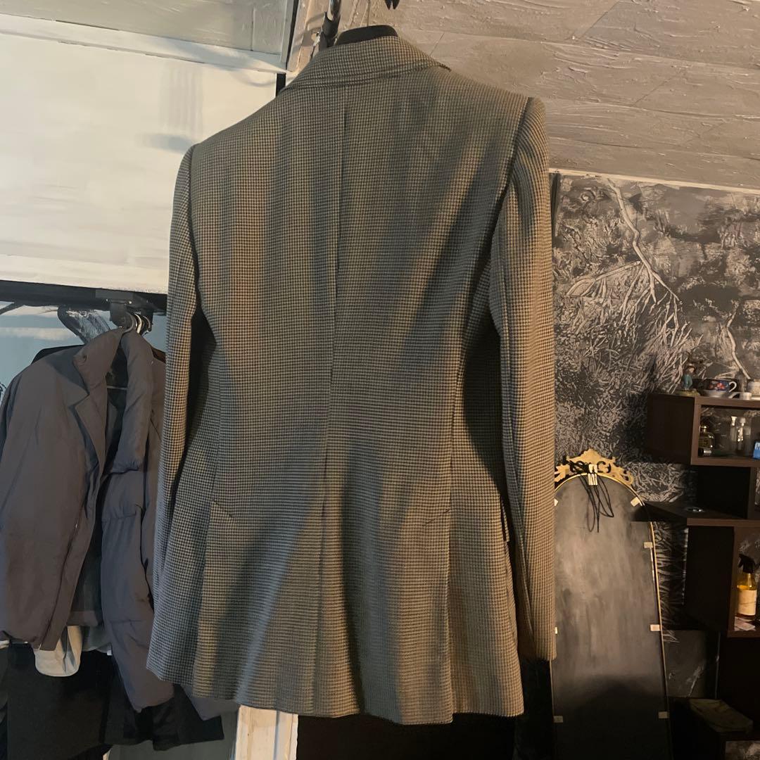 ヴァレンティノ MISS V イタリア製 モヘア混 千鳥格子ジャケット 最高級品