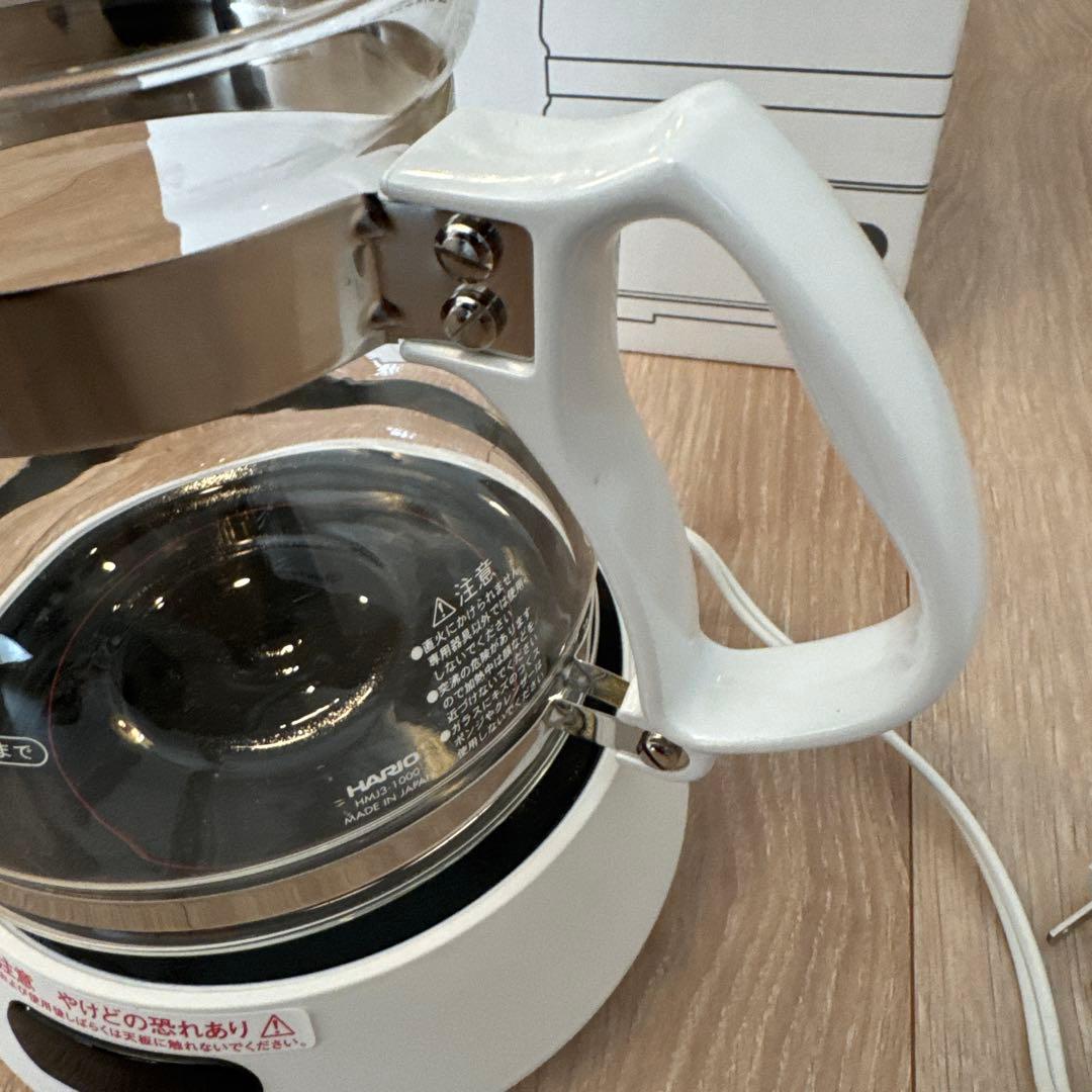 HARIO 電気ケトル HMJN-1000 1000mL ホワイト