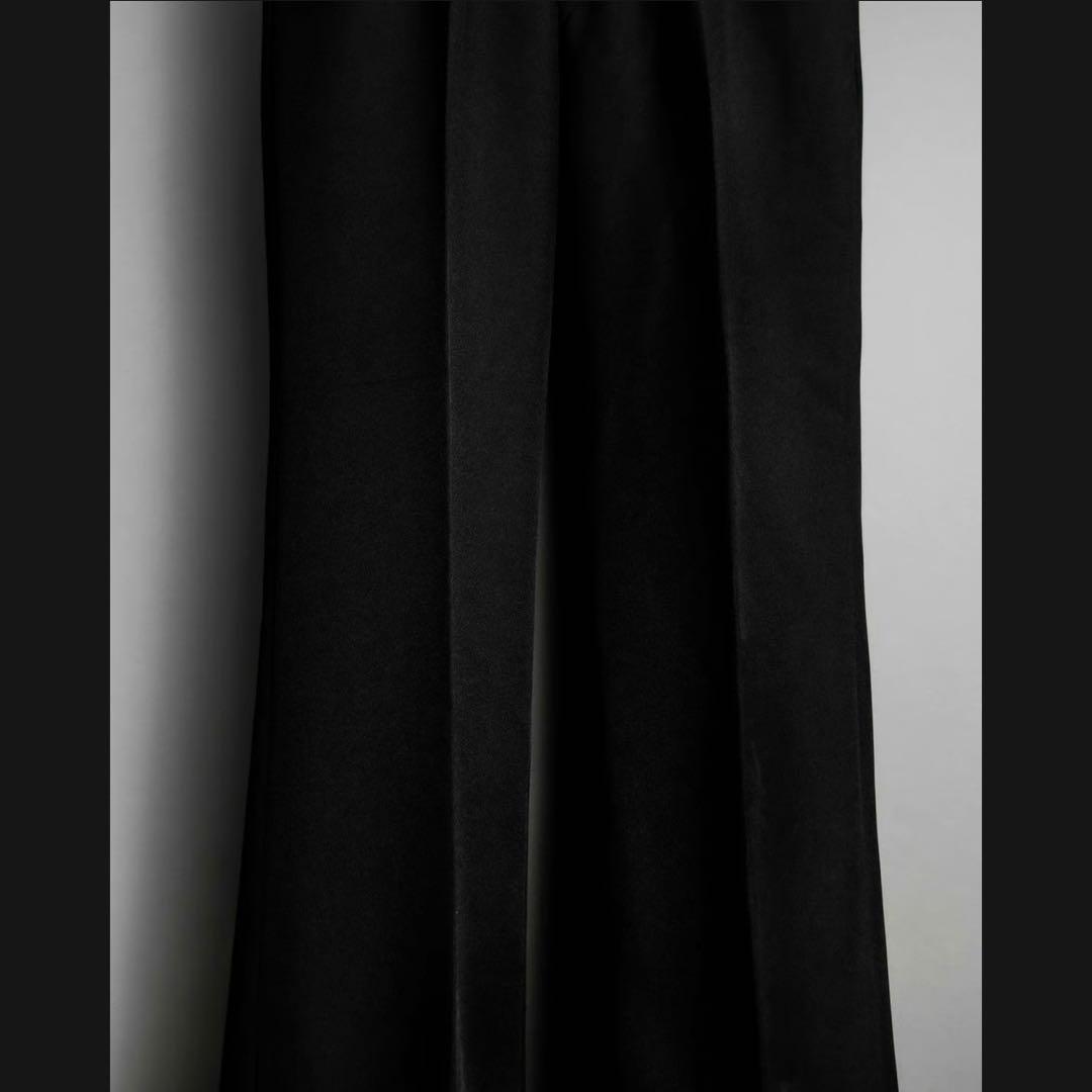 パンツ SHIKITARI PINTUCK MEGA FLARE SLACKS